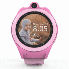 Детские часы-телефон с GPS трекером GOGPS ME K19 Розовый