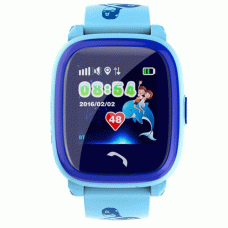 Детские часы-телефон с GPS трекером GOGPS ME K25 Синий
