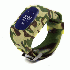 Детские часы-телефон с GPS трекером GOGPS ME K50 Хаки