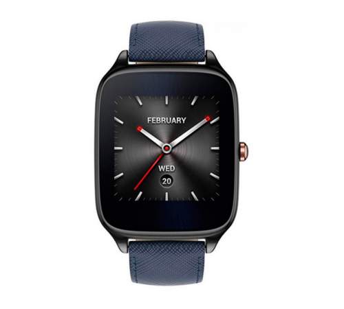 Смарт часы ZenWatch 2 Gunmetal/Blue 1.63"