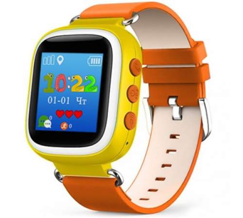 Смарт часы SMART BABY Q80 GPS Orange