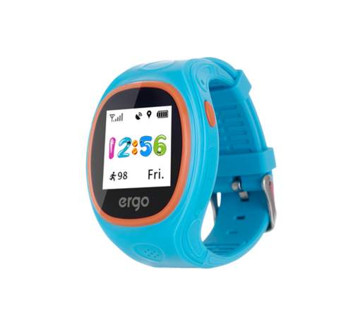 Смарт часы ERGO J010 GPS Blue