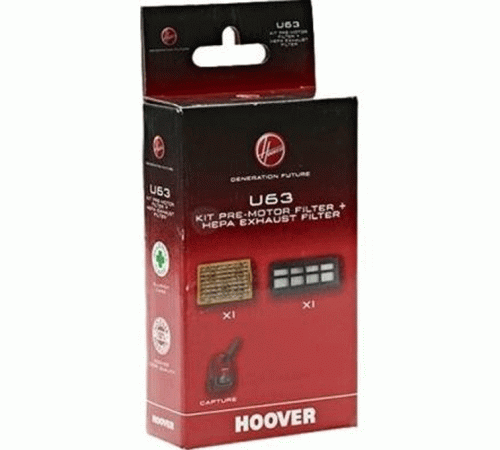 Набор фильтров Hoover U63 для пылесосов сeрии CAPTURE (TCP)