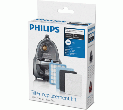 Набор фильтров для пылесосов FC84xx - FC86xx серий Philips FC8058/01