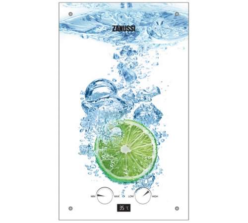 Бойлер Zanussi GWH 10 Fonte Glass Lime
