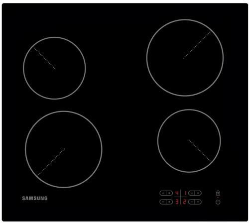 Встроенная поверхность Samsung C61R1AEME/BWT