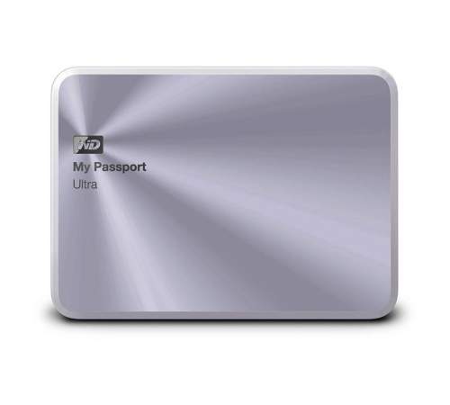 Жесткий диск HDD WD My PassUltra Metal 2TB USB 3.0 Silver