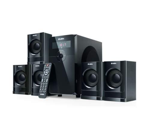 Колонки  Sven 5.1 HT-200 Black
