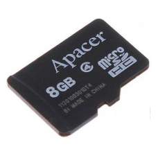 Карта памяти Apacer 8 GB microSDHC Class 4 AP8GMCSH4-RA