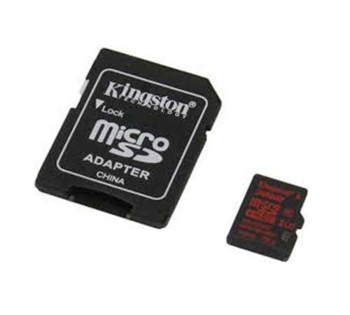 Карта памяти Kingston 32 GB microSDHC class 10 UHS-I U3 + SD Adapter SDCA3/32GB