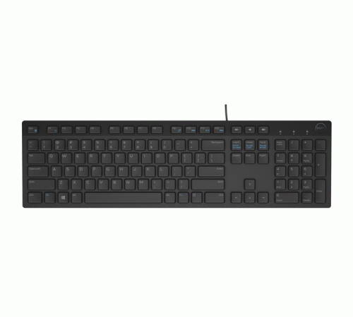 Клавиатура Dell Multimedia Keyboard-KB216 Russian (QWERTY) - Black