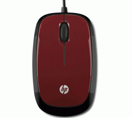 Мышка HP Mouse X1200 Flyer Red