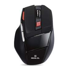 Мышка REAL-EL RM-500 Gaming USB Black