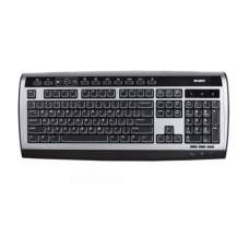 Клавиатура SVEN 3535 Comfort black-silv, USB