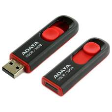 Флешка USB2.0 A-DATA C008 16Gb Black-Red