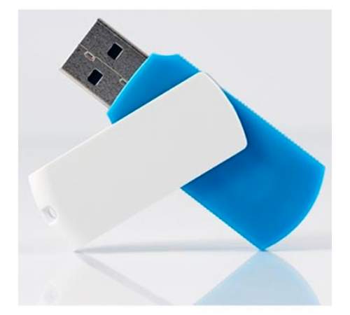 Флешка USB2.0 GOODRAM UCO2 8Gb Blue-White