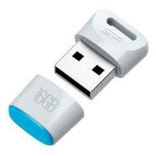 Флешка USB2.0 SiliconPower T06 16Gb White