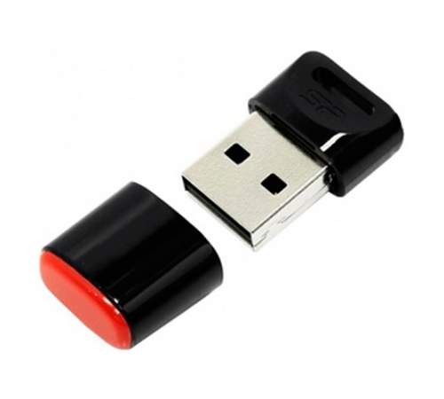 Флешка USB2.0 SiliconPower T06 32Gb Black