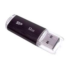 Флешка USB2.0 SiliconPower U02 32Gb Black