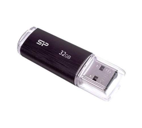 Флешка USB2.0 SiliconPower U02 32Gb Black