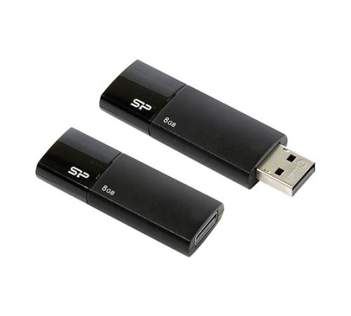 Флешка USB2.0 SiliconPower U05 16Gb Black