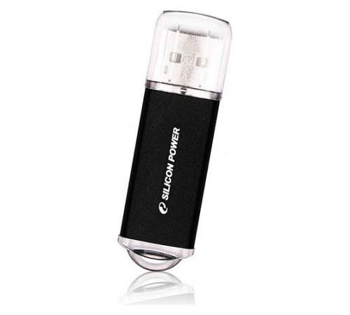 Флешка USB2.0 SiliconPower UII I-s 32Gb Black