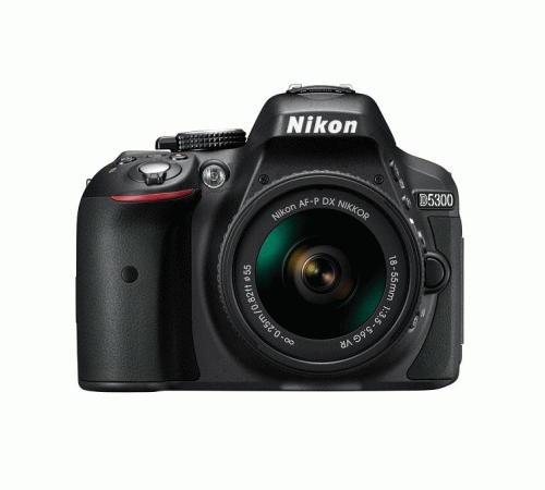 Фотоаппарат Зеркальный Nikon D5300 + AF-P 18-55VR kit