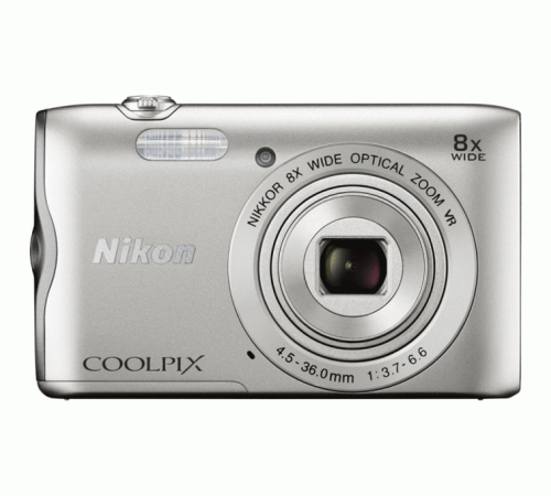 Фотоаппарат Nikon Coolpix A300 Silver