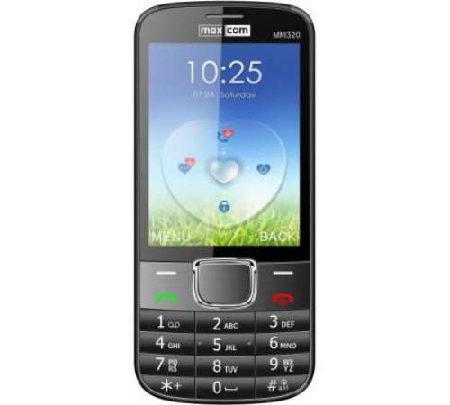 Мобільний телефон MAXCOM MM320 Black