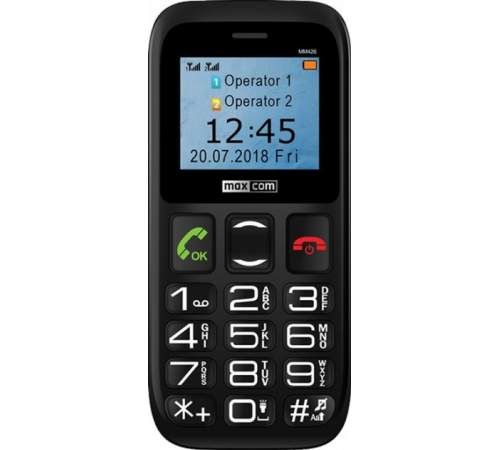 Мобільний телефон MAXCOM MM426 Black
