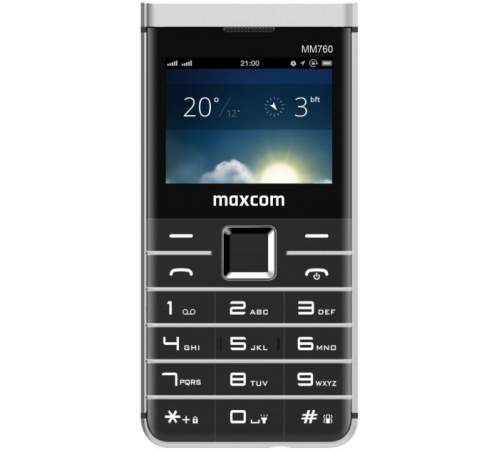 Мобільний телефон MAXCOM MM760 Black
