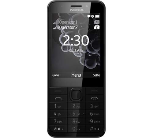 Мобільний телефон NOKIA 230 DS Dark Silver