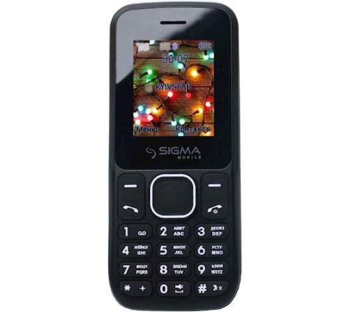 Мобильный телефон Sigma X-Style 17 "UP" black