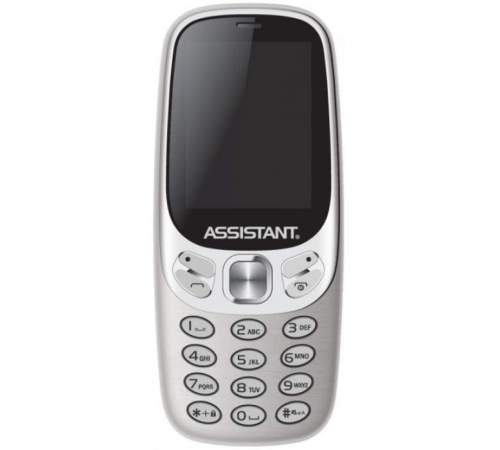 Мобильный телефон ASSISTANT AS-203 Silver