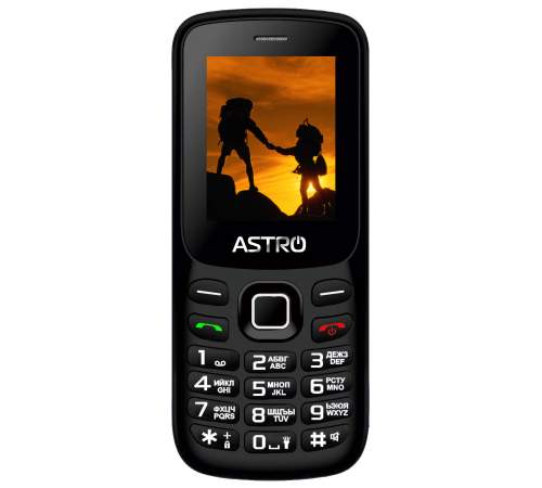 Мобильный телефон ASTRO A173 Black/Green