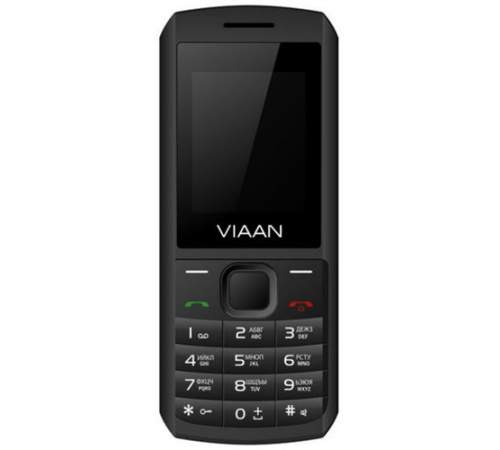 Мобильный телефон Viaan V182 Black/Black