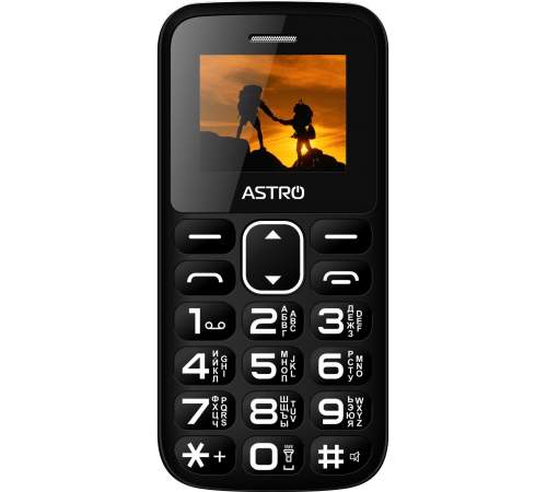 Мобильный телефон ASTRO A185 Black