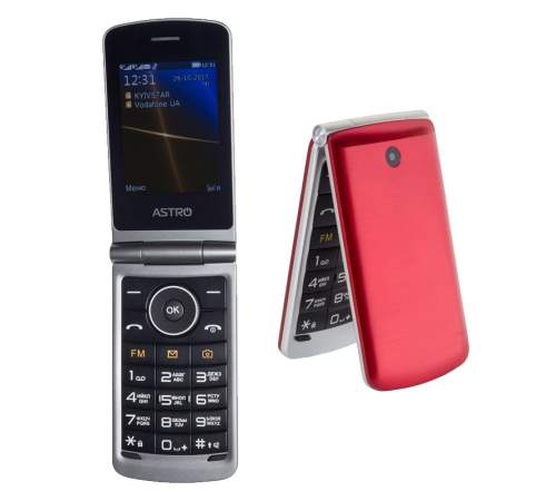 Мобильный телефон ASTRO A284 Red