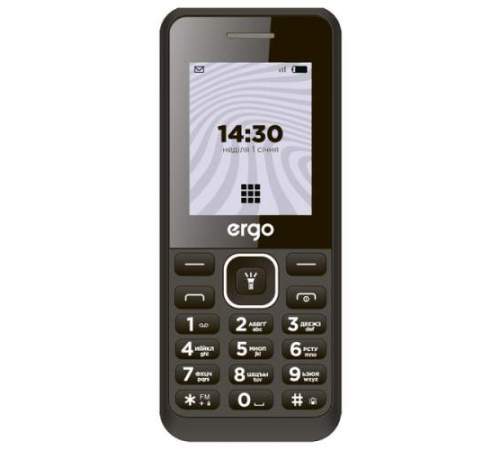 Мобільний телефон ERGO B181 Black