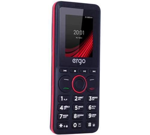 Мобильный телефон ERGO F188 Black