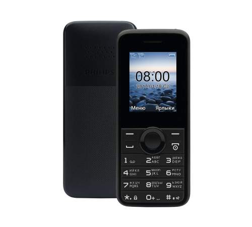 Мобильный телефон Philips E106 Xenium (black)