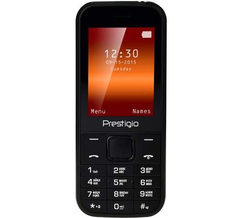 Мобильный телефон Prestigio 1240 DS Black (Wize C1)