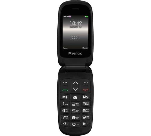 Мобильный телефон Prestigio 1242 DS Black (Grace B1)