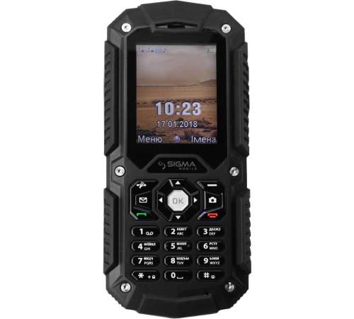 Мобильный телефон SIGMA Х-treme PQ67 3G Black