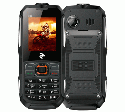 Мобильный телефон 2E R180 Dual Sim Black