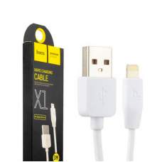 USB-cable HOCO X1 Rapid IPHONE 4 White 1m
