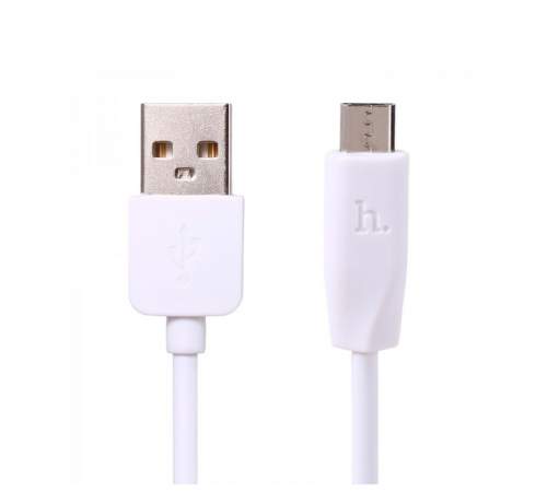 USB-micro HOCO X1 Rapid White 1m
