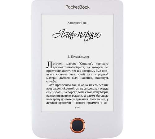 Электронная книга PocketBook 614 Basic 3 White (PB614-2-D-CIS) 