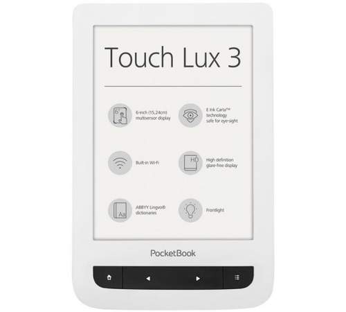 Электронная книга PocketBook 626 Touch Lux 3 White (PB626(2)-D-CIS)