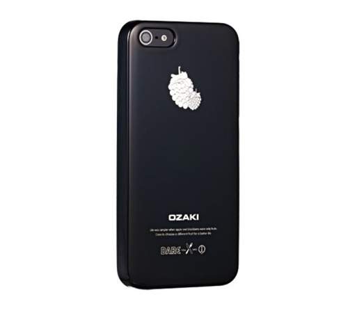 Чехол Ozaki O!coat Fruit Peach iPhone 5/5S [Blackberry]